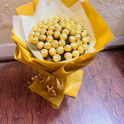 Golden Chocolate Bouquet 