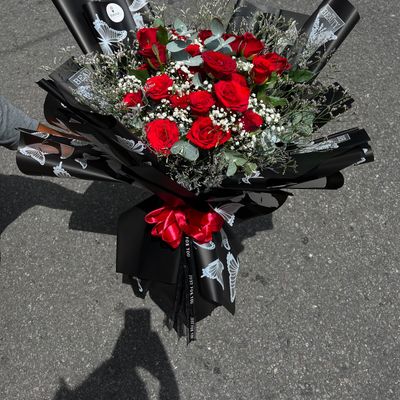 Bold Red  Bouquet 
