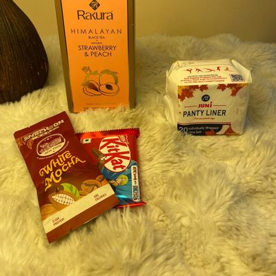Tea, Snack & Period Care Combo