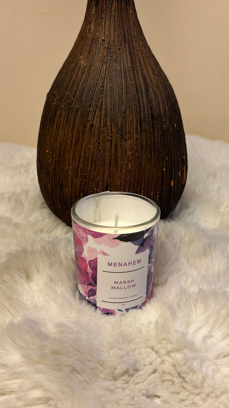 Marshmallow Scented Candle