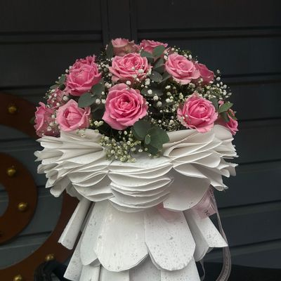 Blush Pink Rose Bouquet
