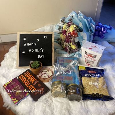 Mother's Day Ultimate Luxury Feast & Floral Hamper