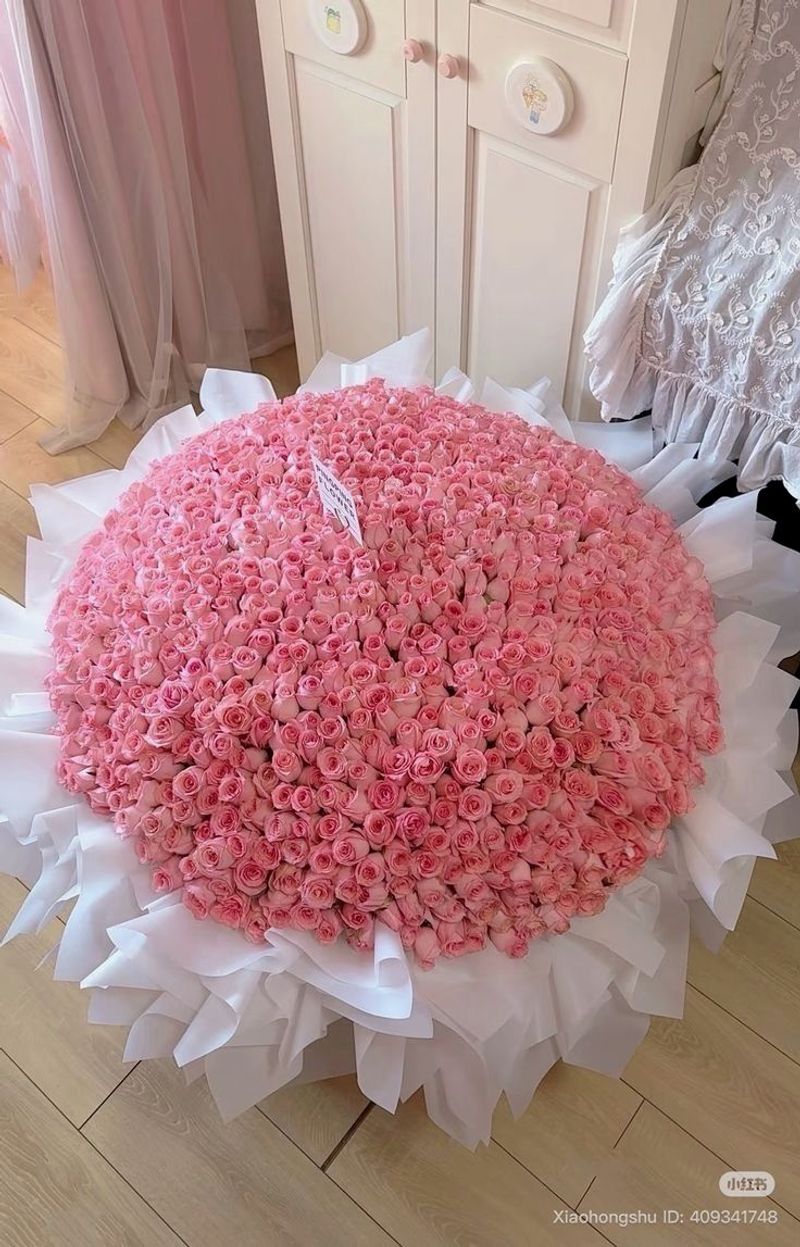 🌸Grand Baby Pink Rose Bouquet