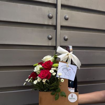 🌹 Mixed Rose, Daisy & Big Master Gift Set ( For Him )