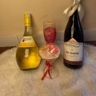 Wine & Candle Combo