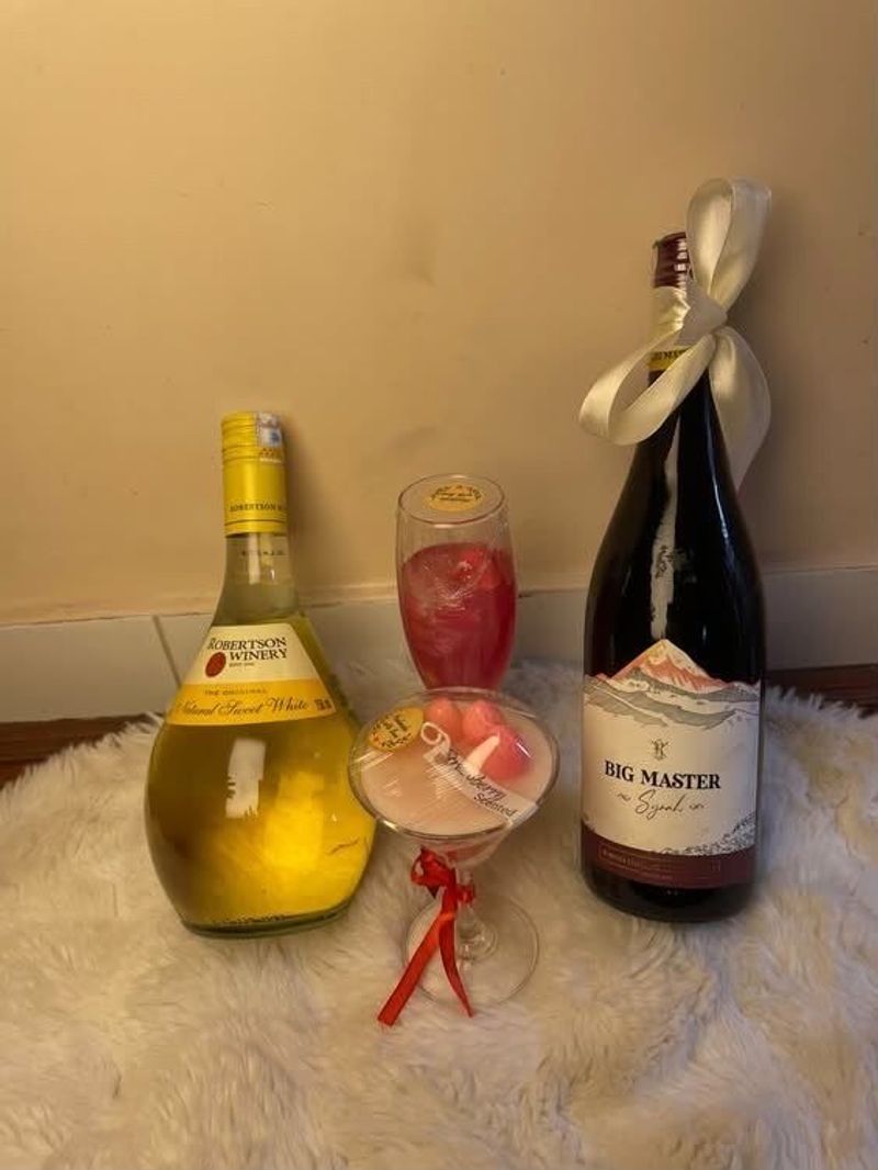 Wine & Candle Combo