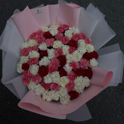 Premium Mixed Carnation Bouquet