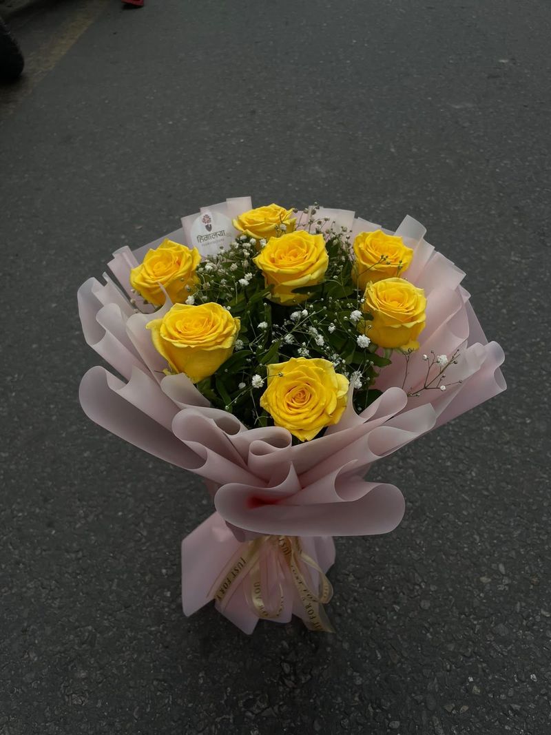 Yellow Rose Bouquet