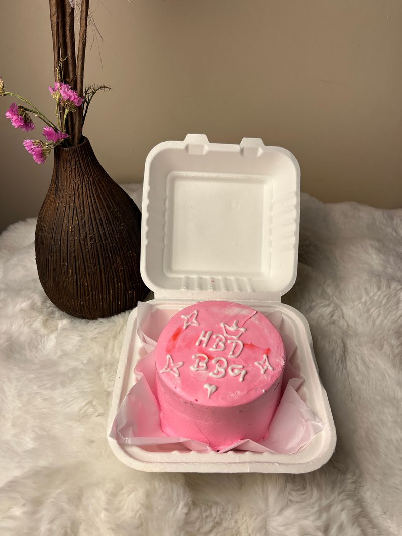 pinky Bento cake 