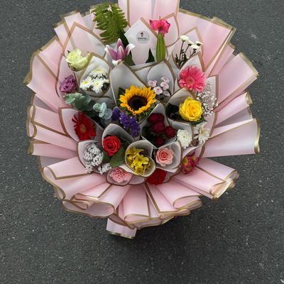 Floral Symphony – 23 Stem Mixed Flower Bouquet
