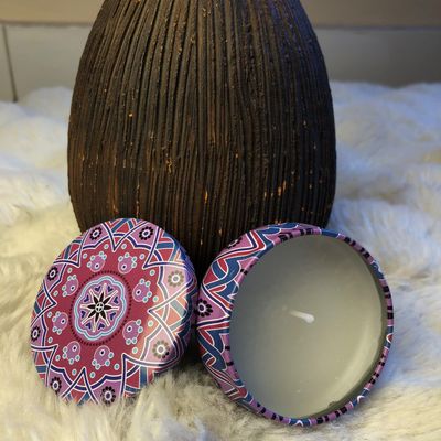 Mandala Glow Candle