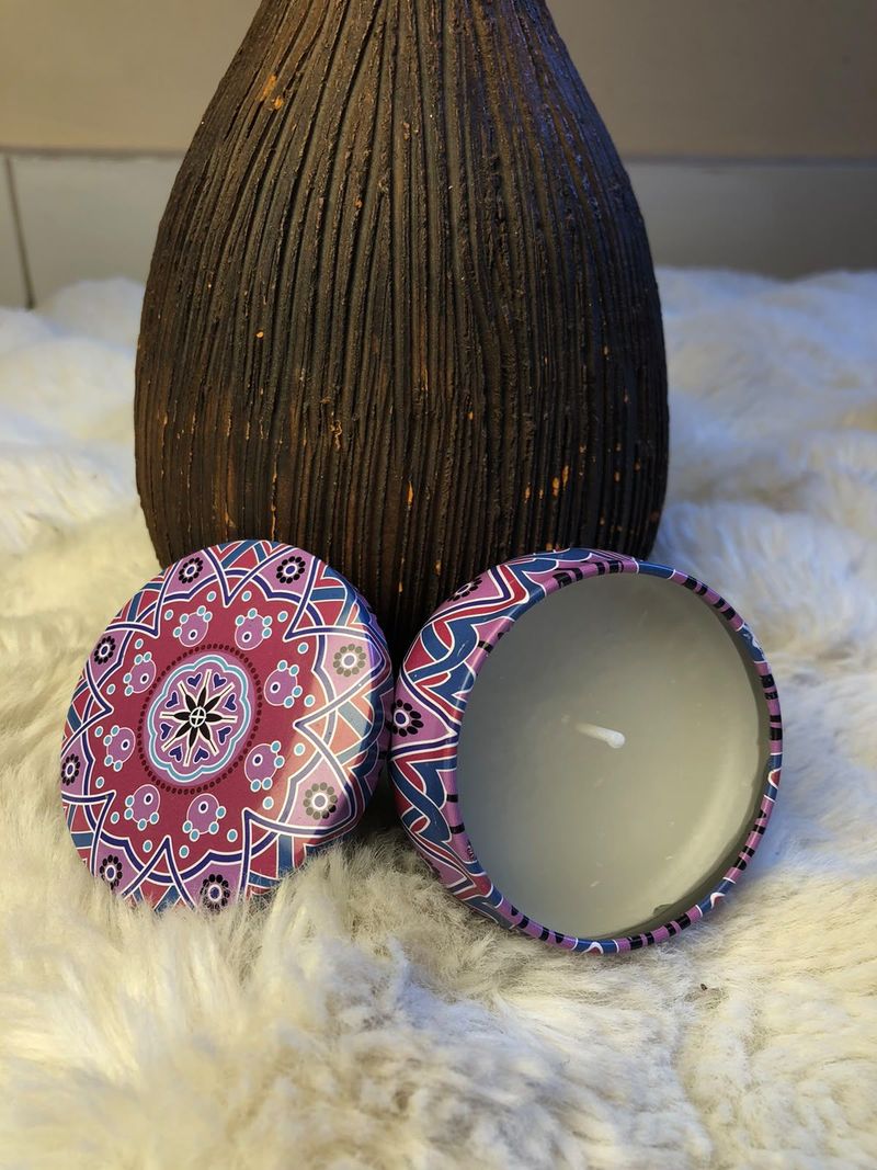 Mandala Glow Candle