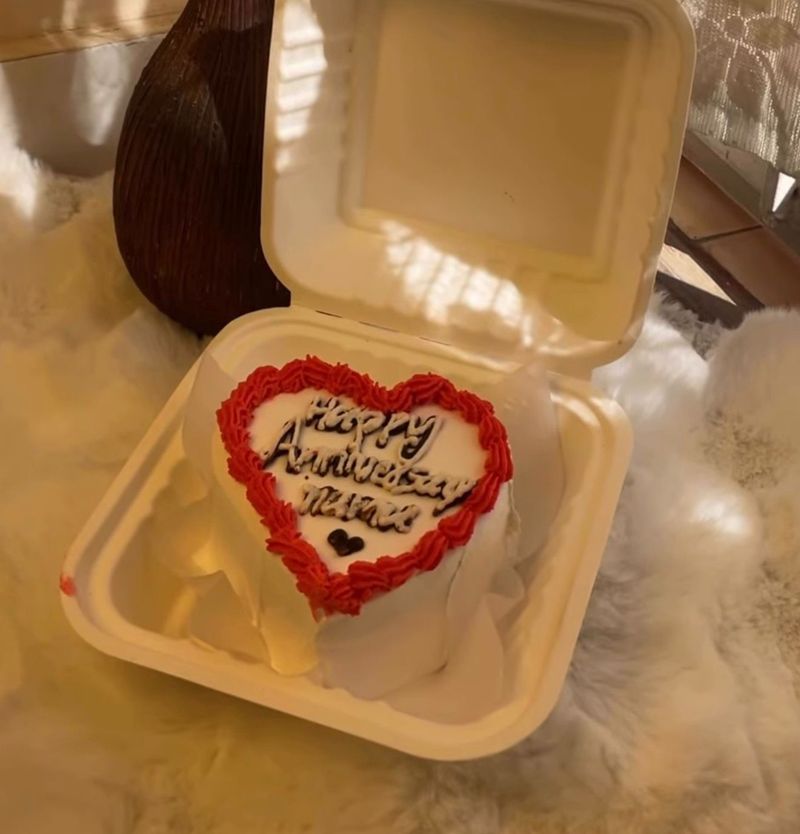 Heart Shaped Bento cakes 