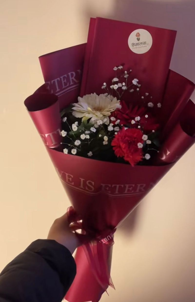 Blushing Harmony Carnation & Gerbera Bouquet