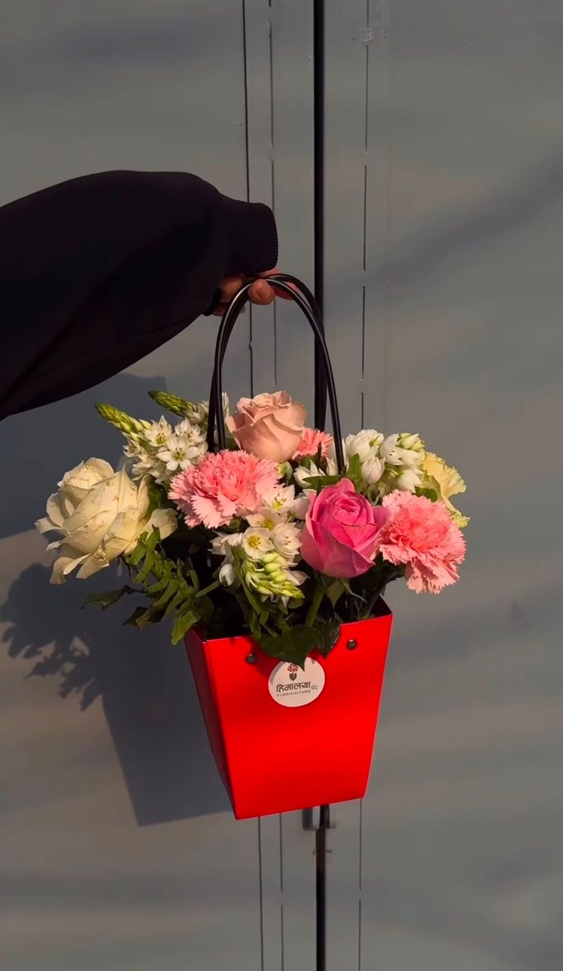 Ruby Blossom Basket ❤️