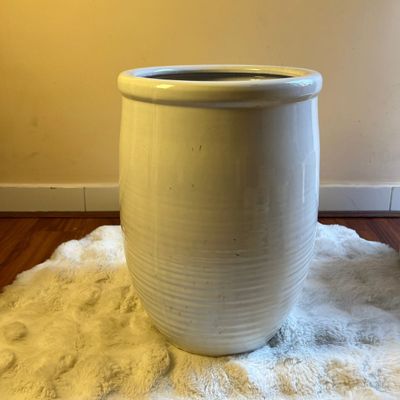 Minimalist Ceramic Tall Planter