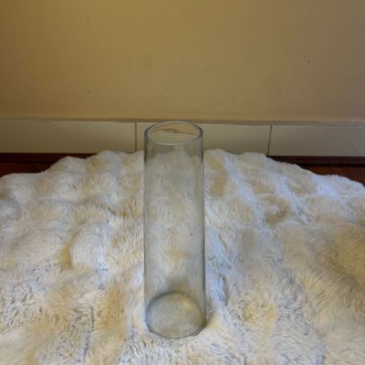 Serene Cylinder Glass Vase
