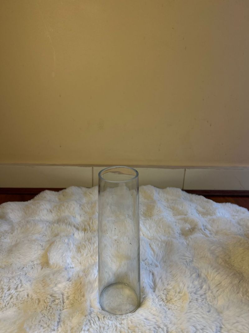 Serene Cylinder Glass Vase