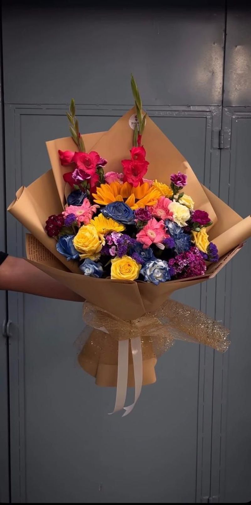Sunset Charm Gerbera & Carnation Bouquet 🌼🌸