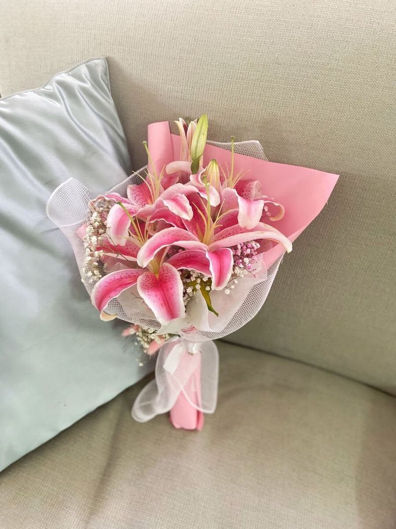 Pink Lily Elegance Bouquet