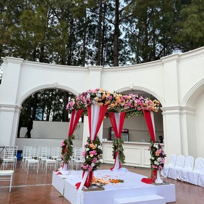 Celestial Charm Mandap🌙
