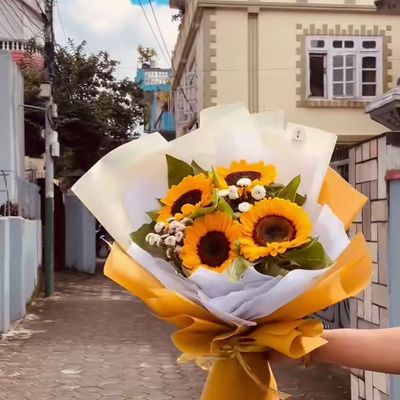 Fields of Gold Sunflower Bouquet