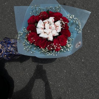 The Ultimate Romance Red Rose & Raffaello Bouquet