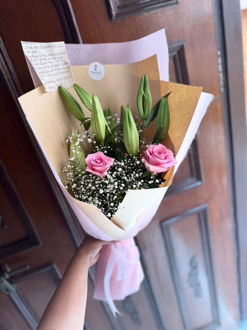 Soft Pink Floral Bouquet