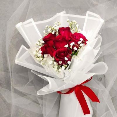 Classic Red Rose Bouquet