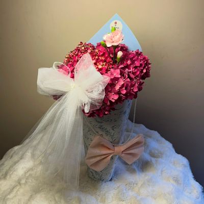 Hydrangea Cone Wrap