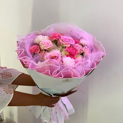 40 Stem Mixed Flower Bouquet