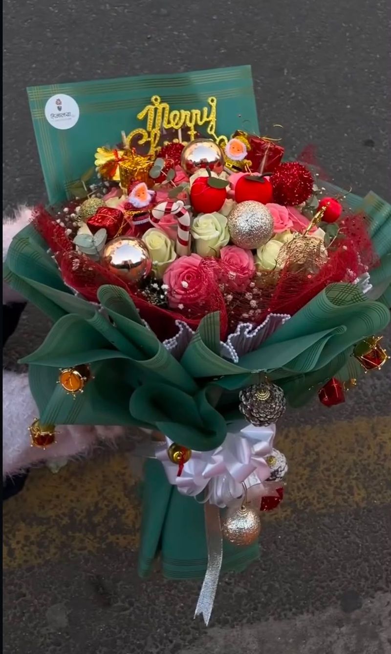 Christmas Blossom Bouquet