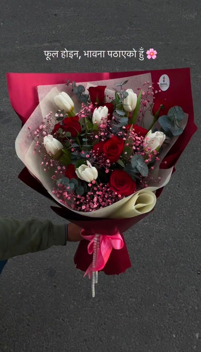 Tulip & Rose Elegance Bouquet