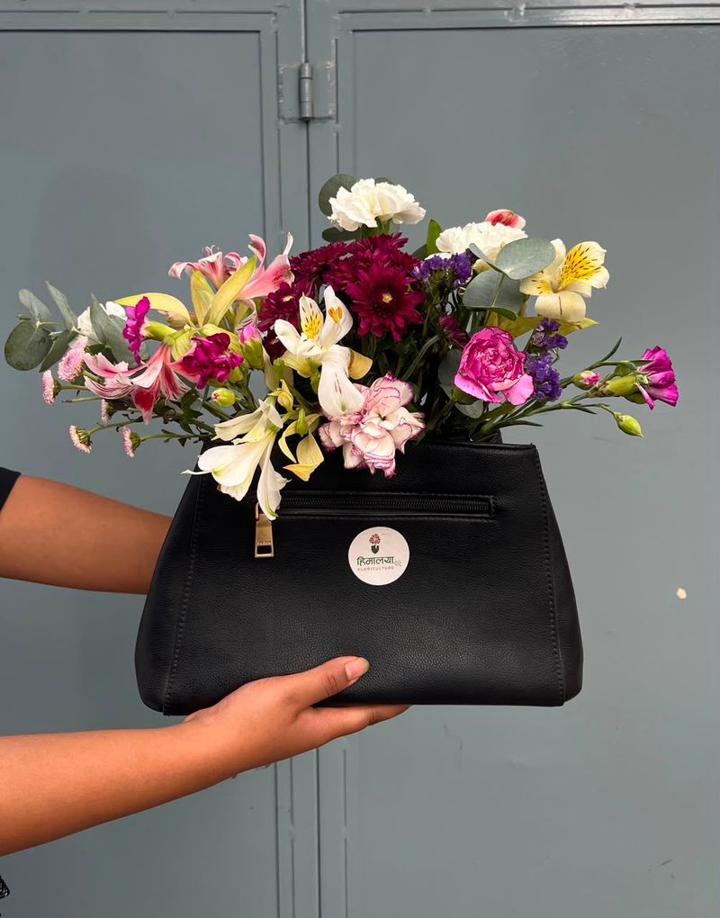 Blooming Flower Handbag