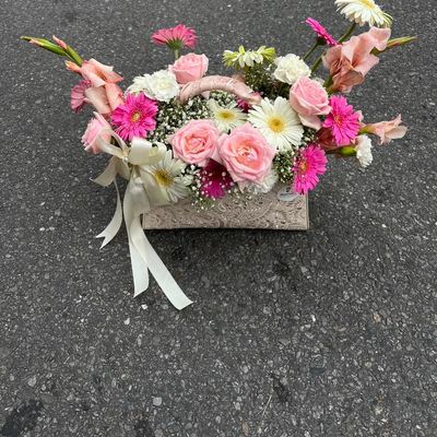 Special Flower Decorated Bag