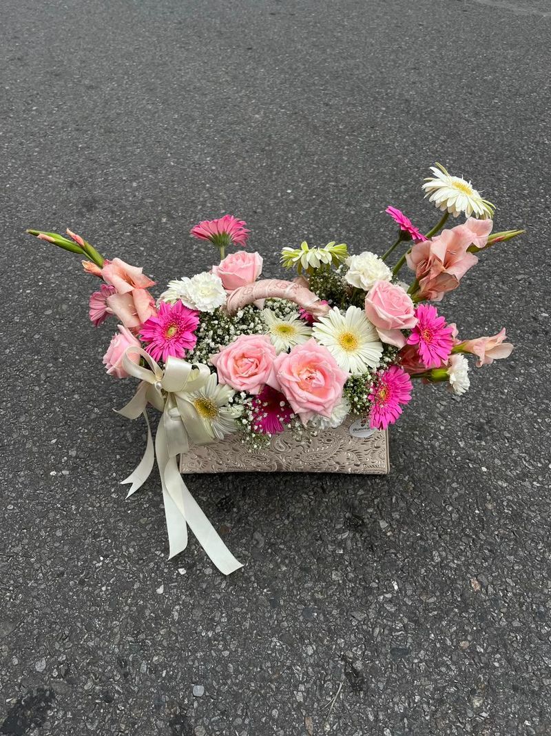 Special Flower Decorated Bag