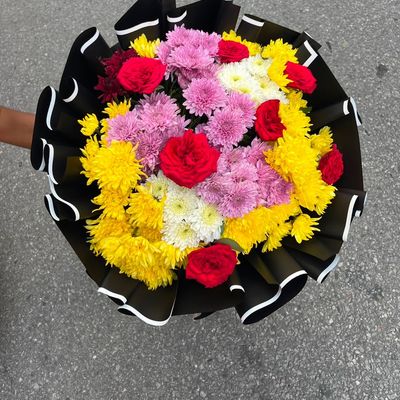 Colorful Mixed Flower Bouquet