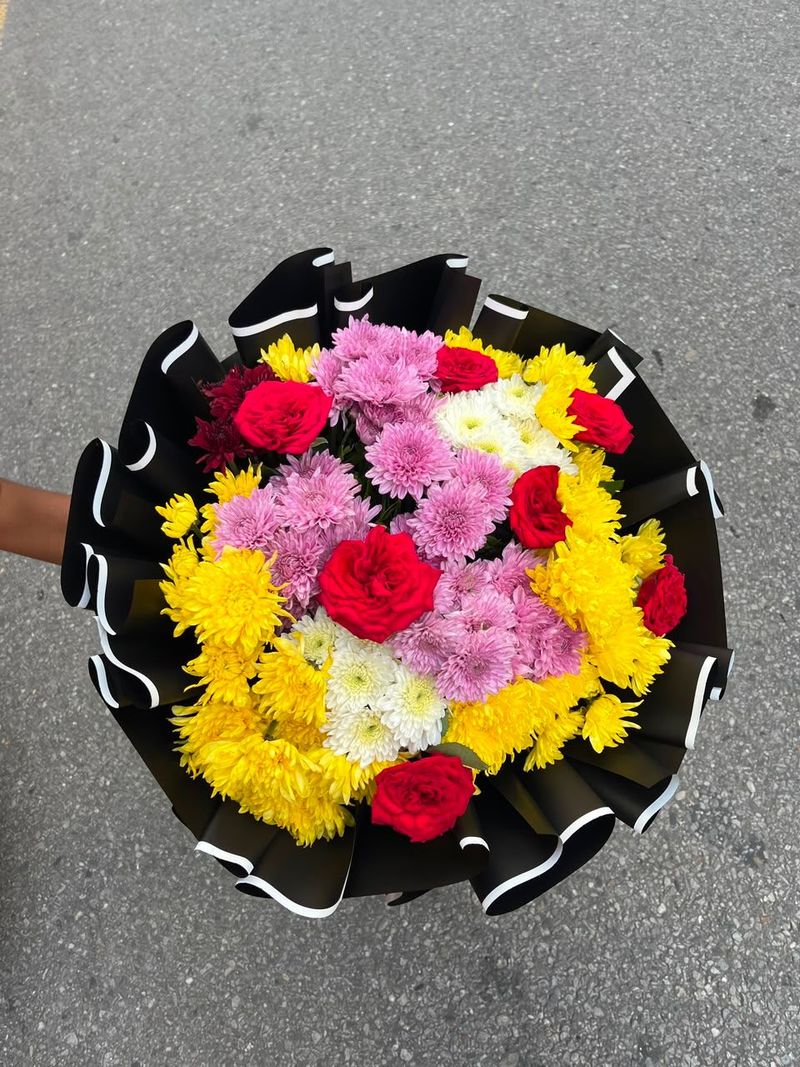 Colorful Mixed Flower Bouquet