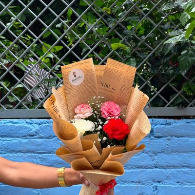 4-Stem Carnation Bouquet