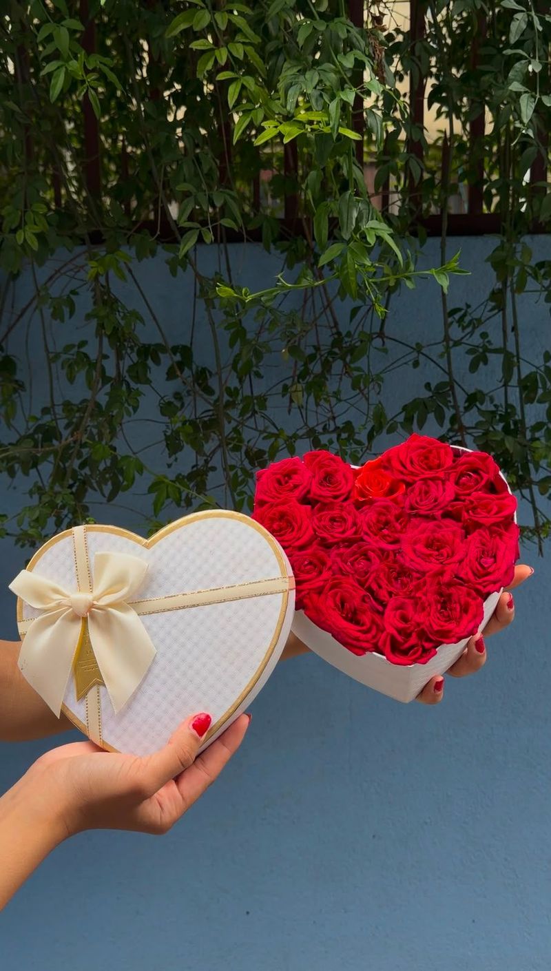 Rose Heart Box