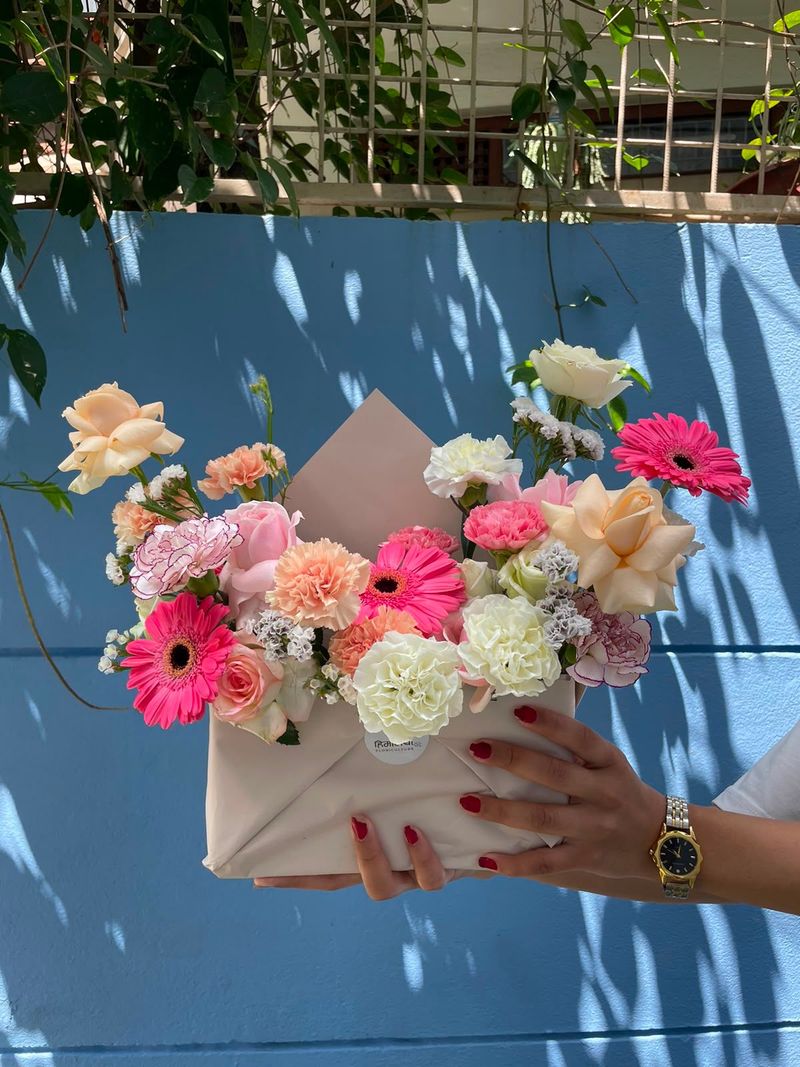 22-Stem Mixed Flower Envelope Bouquet