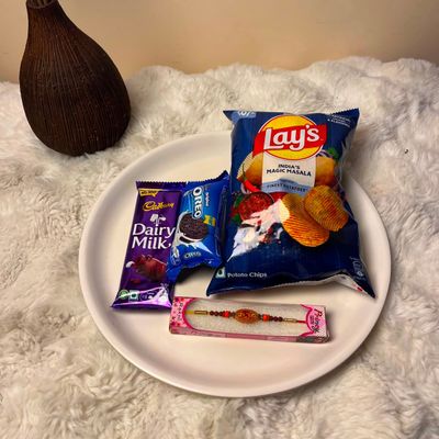 Rakhi Snack & Chocolate Gift Combo