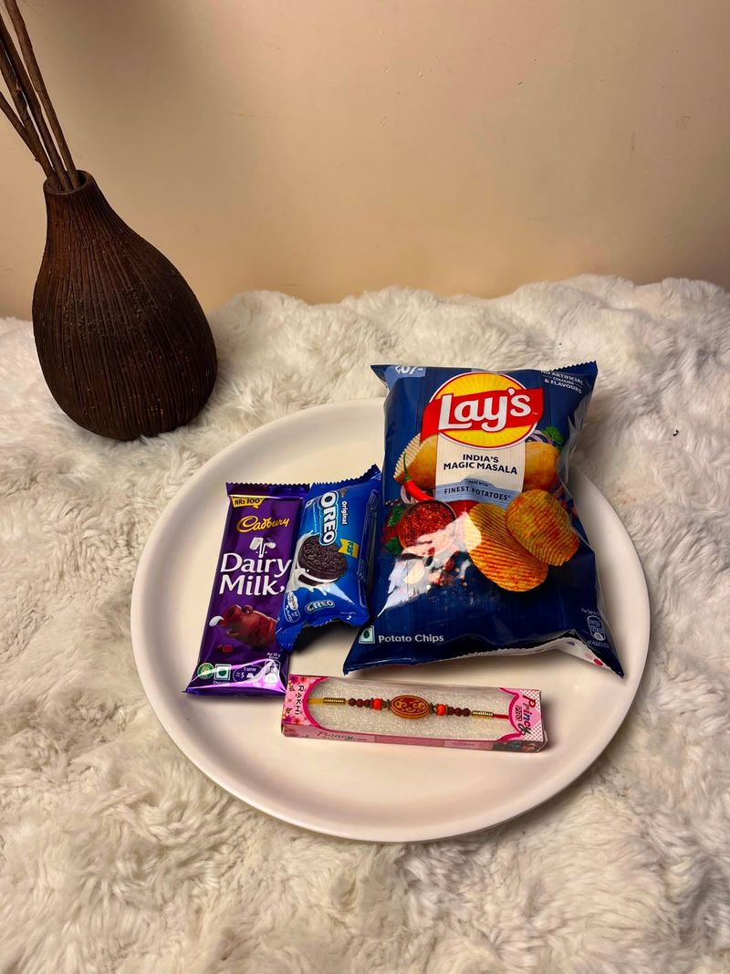 Rakhi Snack & Chocolate Gift Combo
