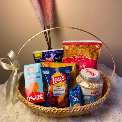 Snacks Gift Basket