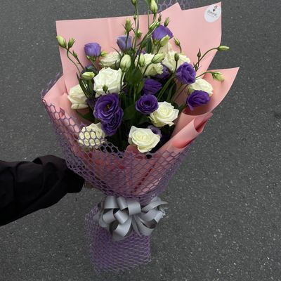 Eternal Rose & Lisianthus