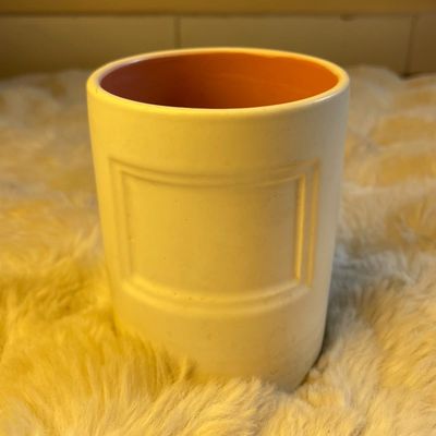 Minimalist White Ceramic Mug