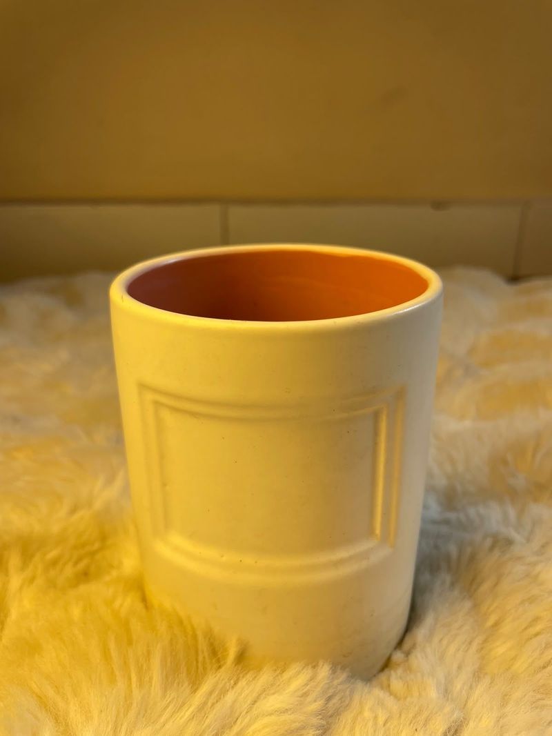 Minimalist White Ceramic Mug