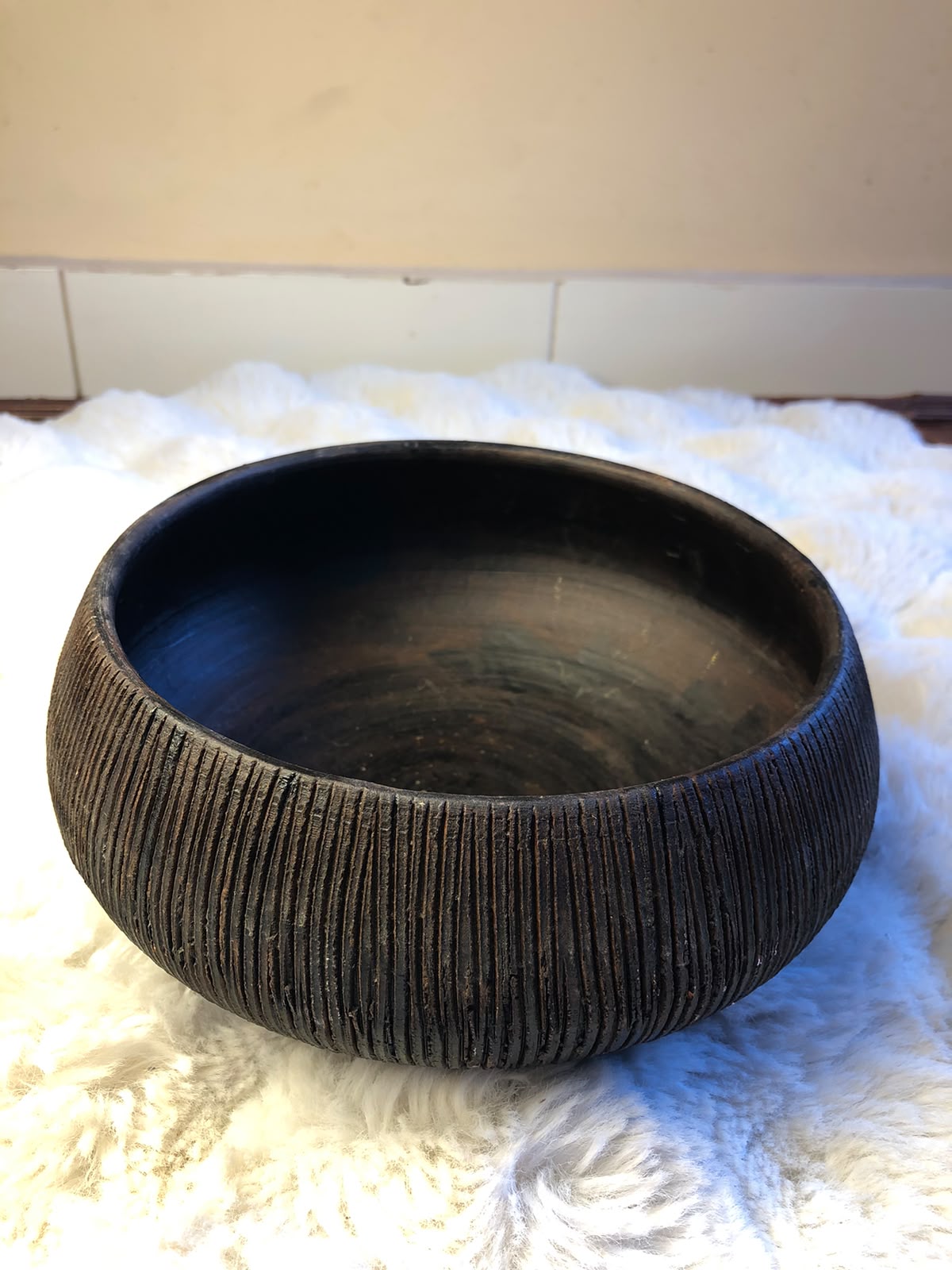 As this pot is handmade, slight variations in shape, texture, color, and finish may occur, making each piece unique.